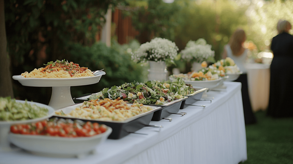 wedding buffet