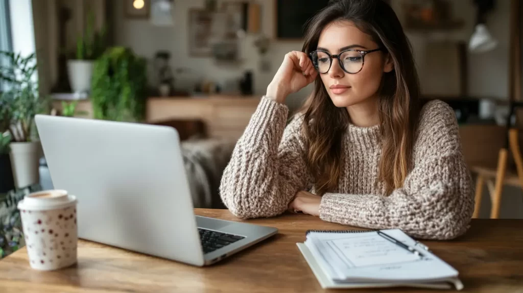 woman on the computer ways to earn money