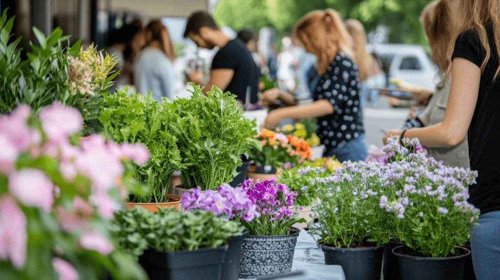 garden plant swap