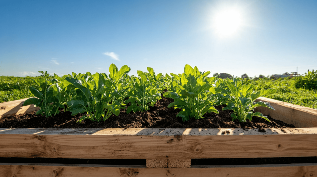 raised garden bed