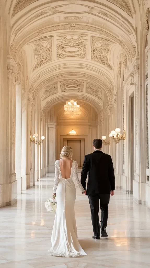 bride and groom, old money wedding aesthetic