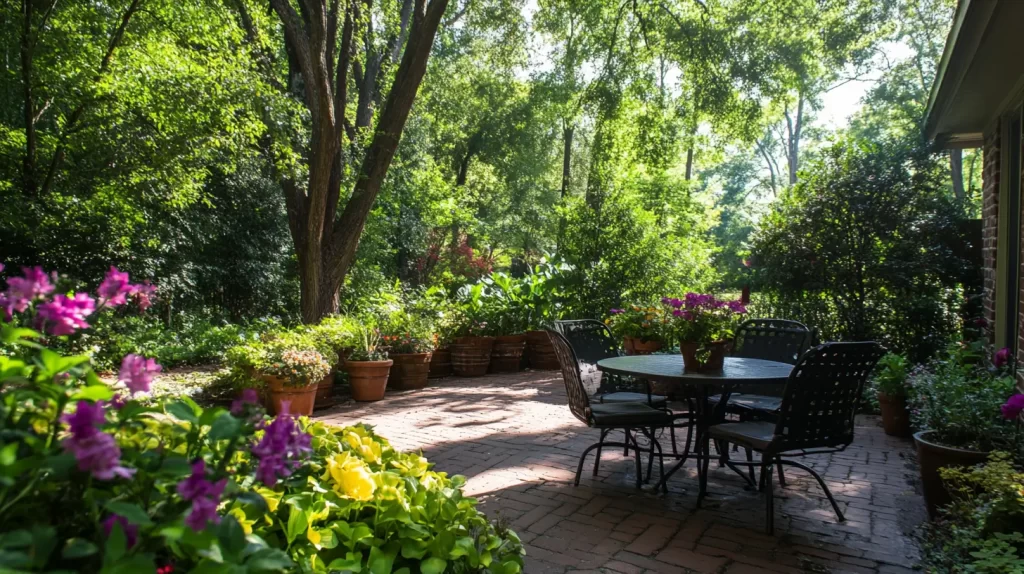 backyard patio