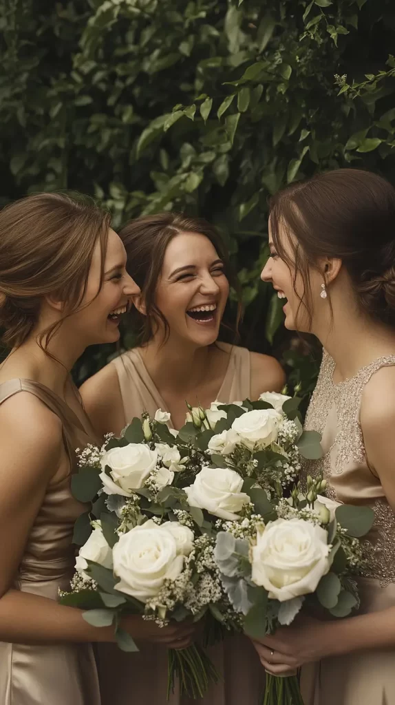 bridal party, old money wedding aesthetic