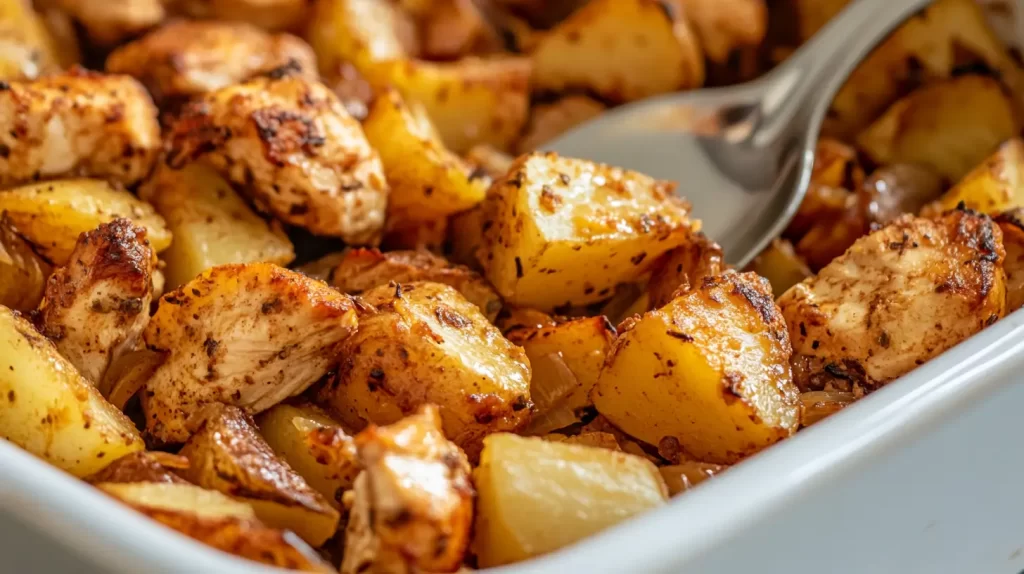 chicken and potato bake, cheap family dinners