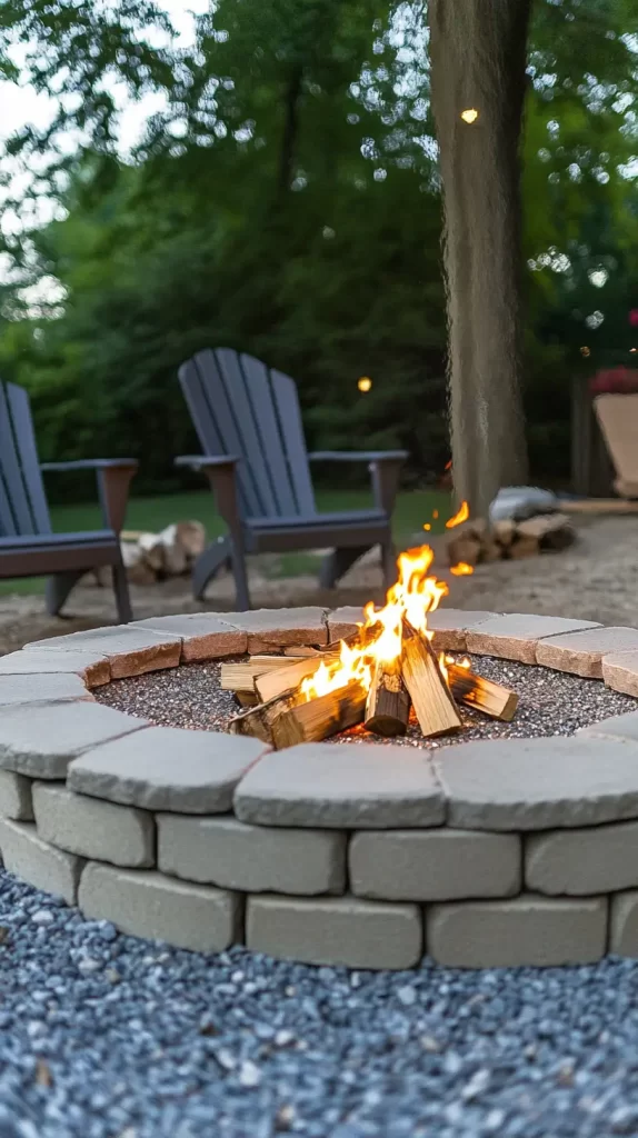 outdoor fire pit