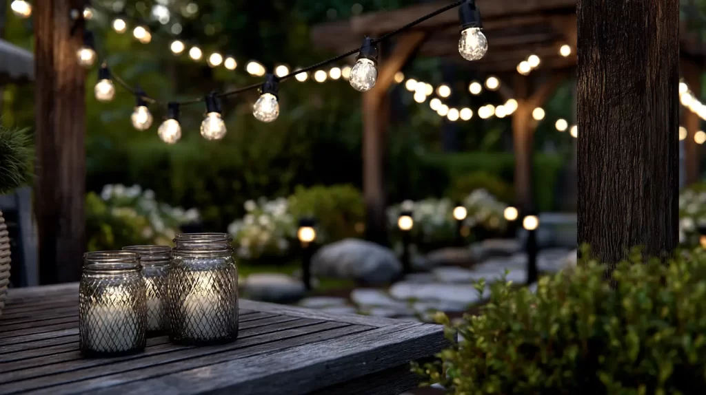 backyard lighting