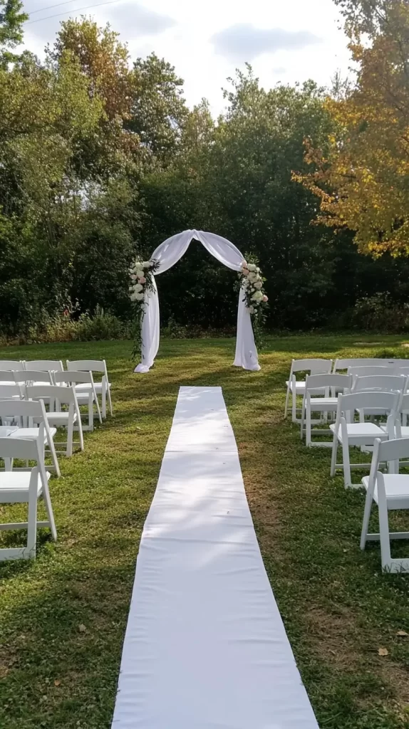 backyard wedding