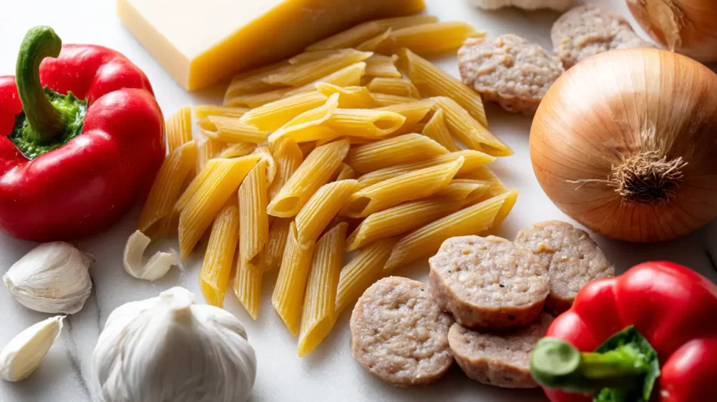 ingredients on a counter 