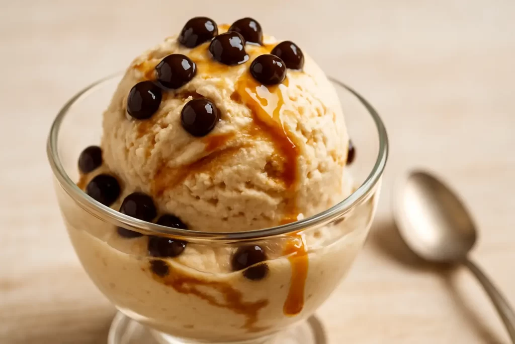homemade ice cream