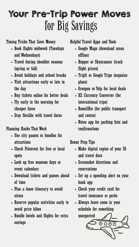 travel hacks