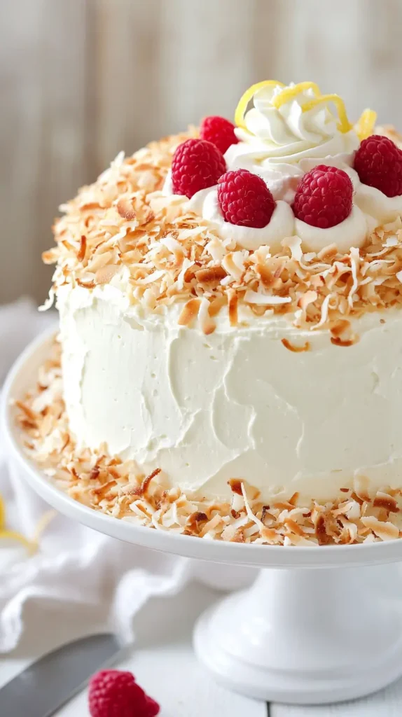 decorated dessert