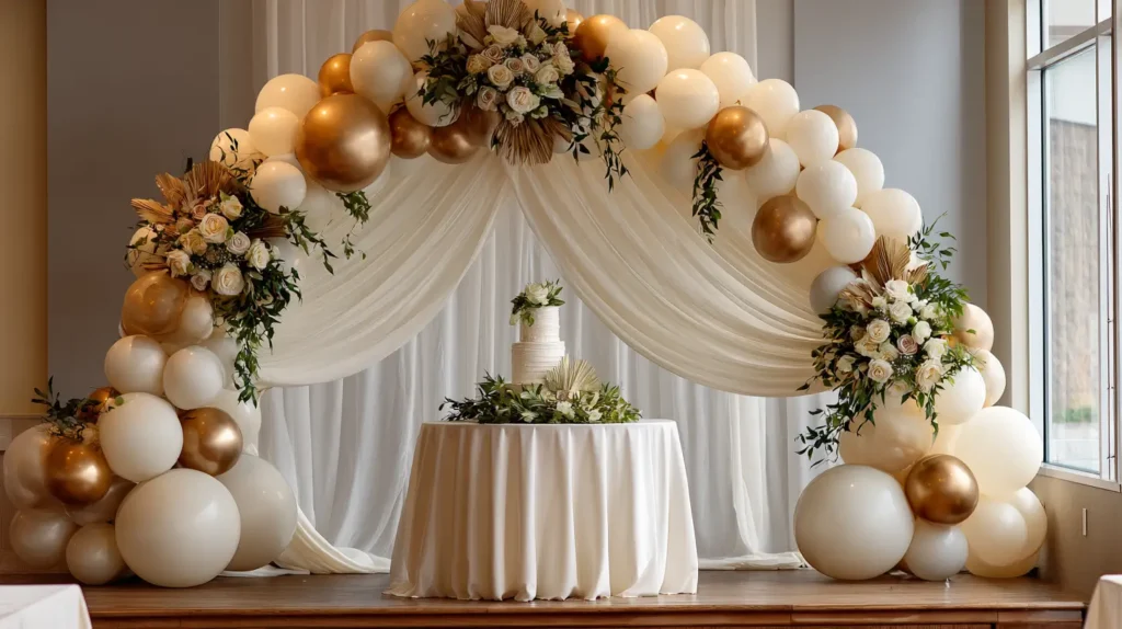 how to make a balloon arch, wedding