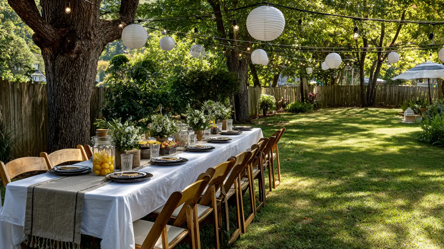 outdoor party