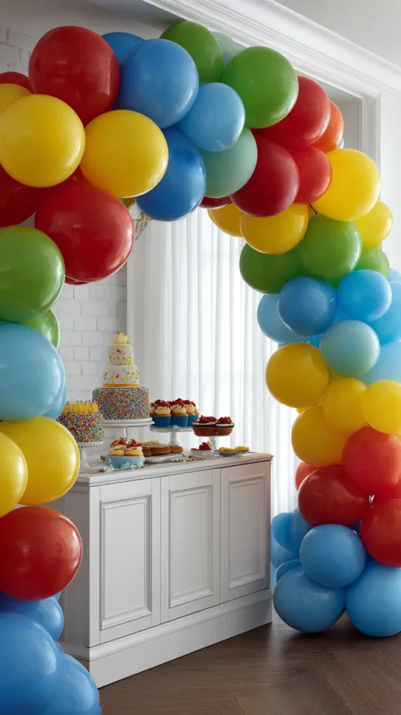 how to make a balloon arch