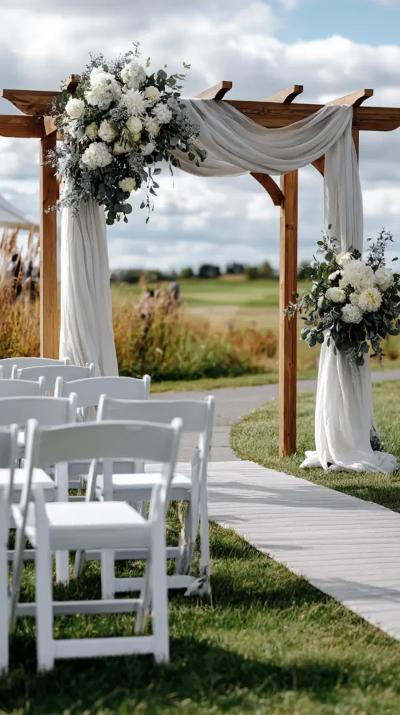 outdoor wedding