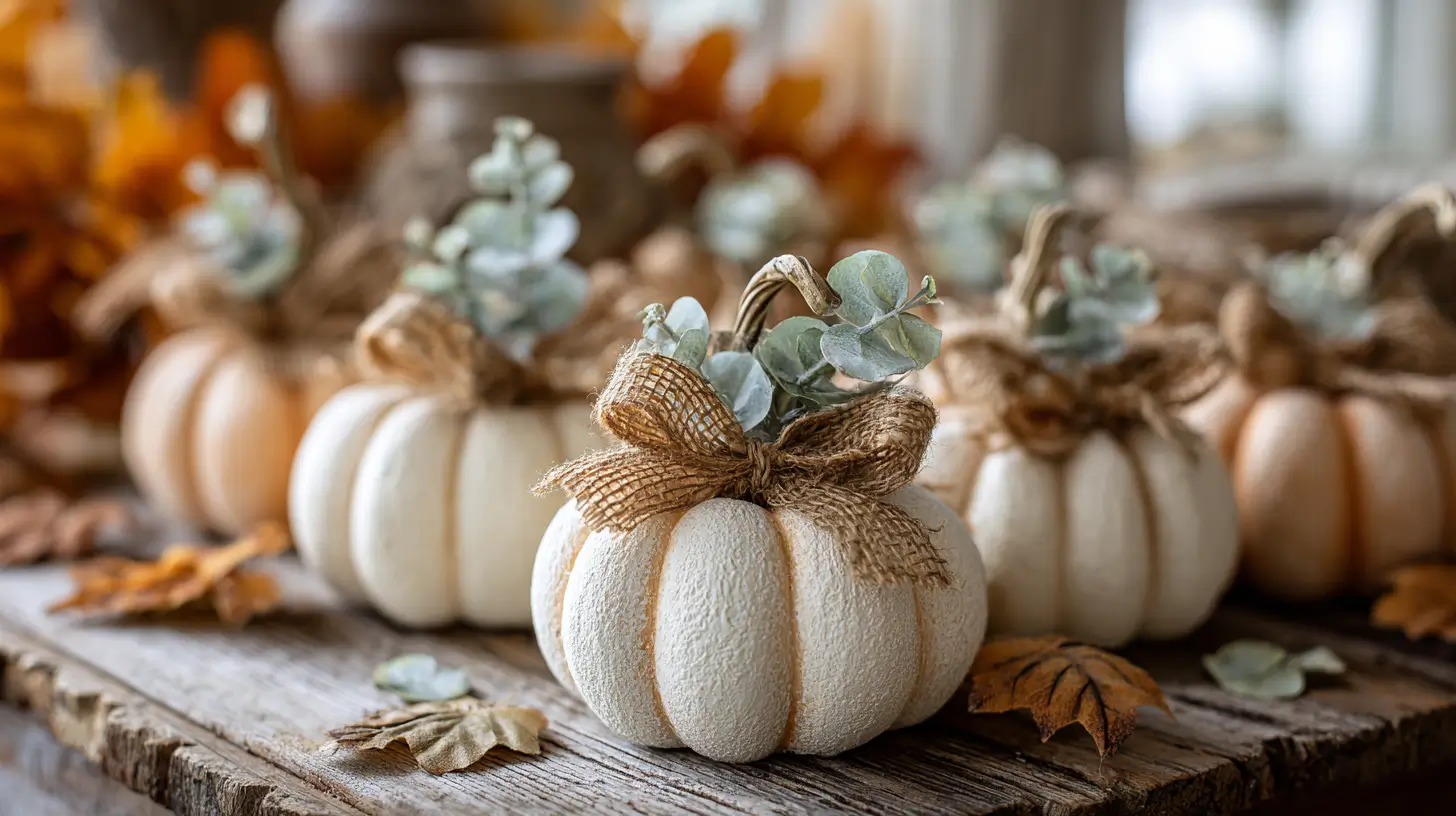 painted mini pumpkins