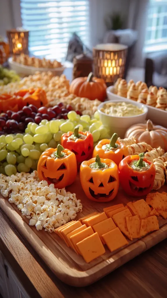 Halloween grazing table