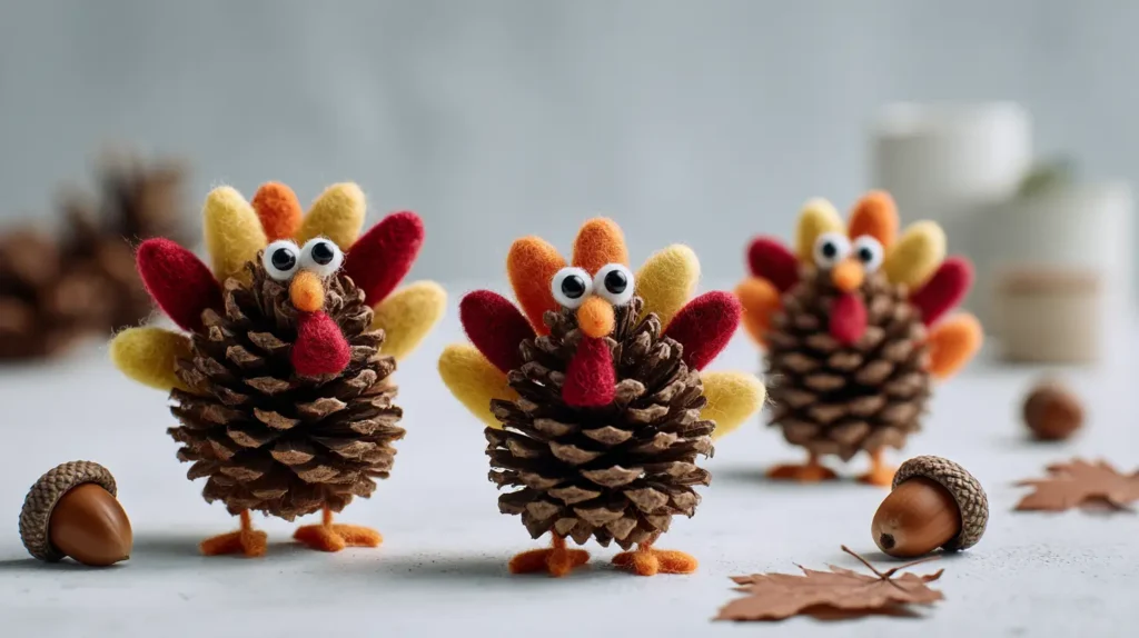 pinecone turkeys