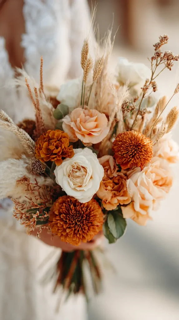 fall wedding flowers