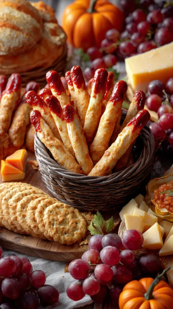 breadsticks with marinara
