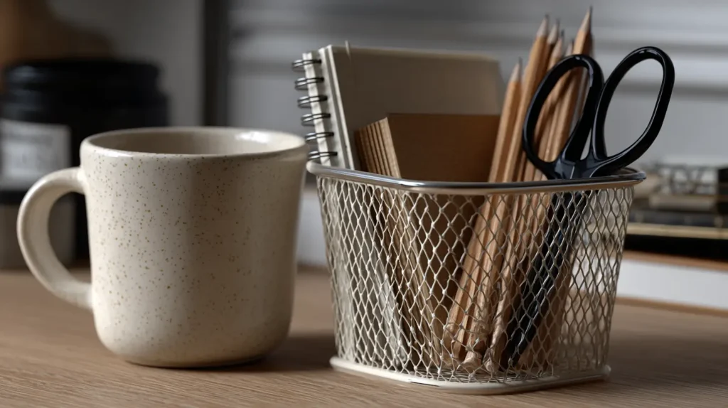desk materials, dollar tree organization