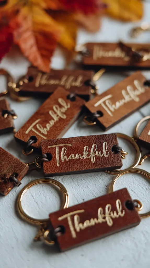 Thankful keychains