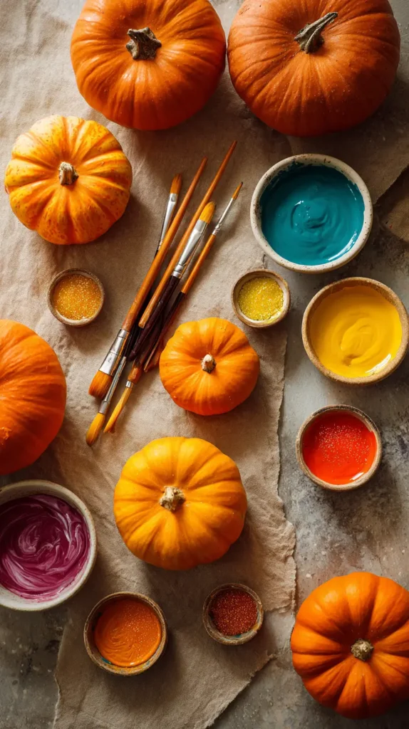 pumpkin decorating