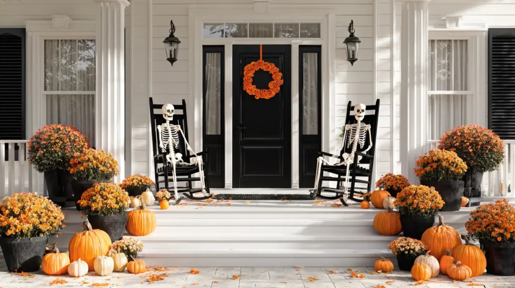 halloween porch decor