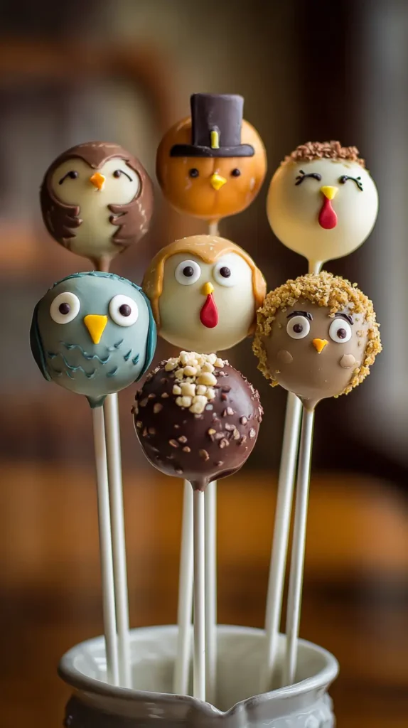 Thanksgiving cake pops