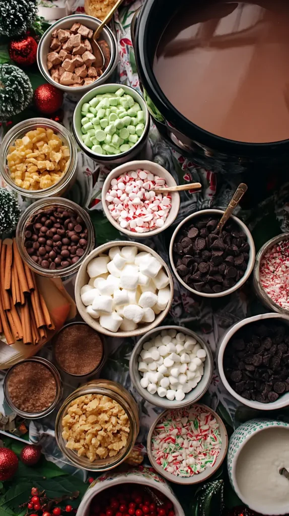 hot cocoa station