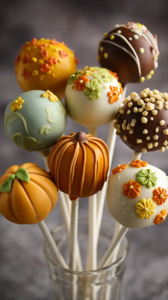 Thanksgiving cake pops