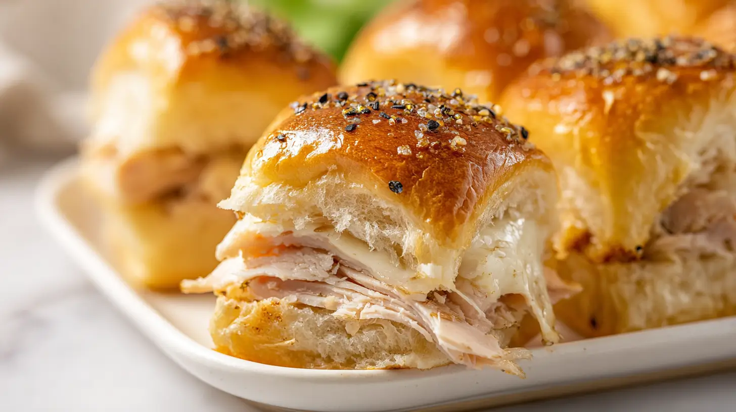 turkey sliders tray