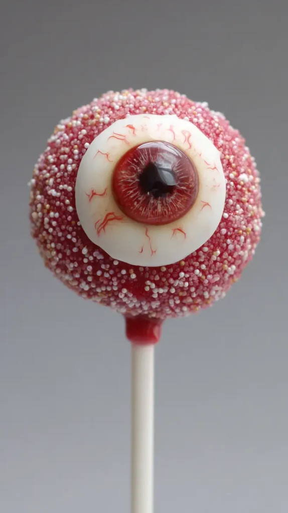 eyeball cake pop