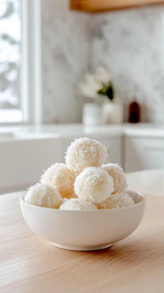 coconut snowball cookies
