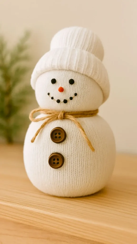 sock snowman