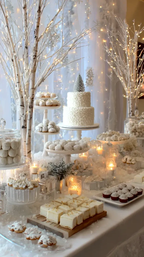 dessert table
