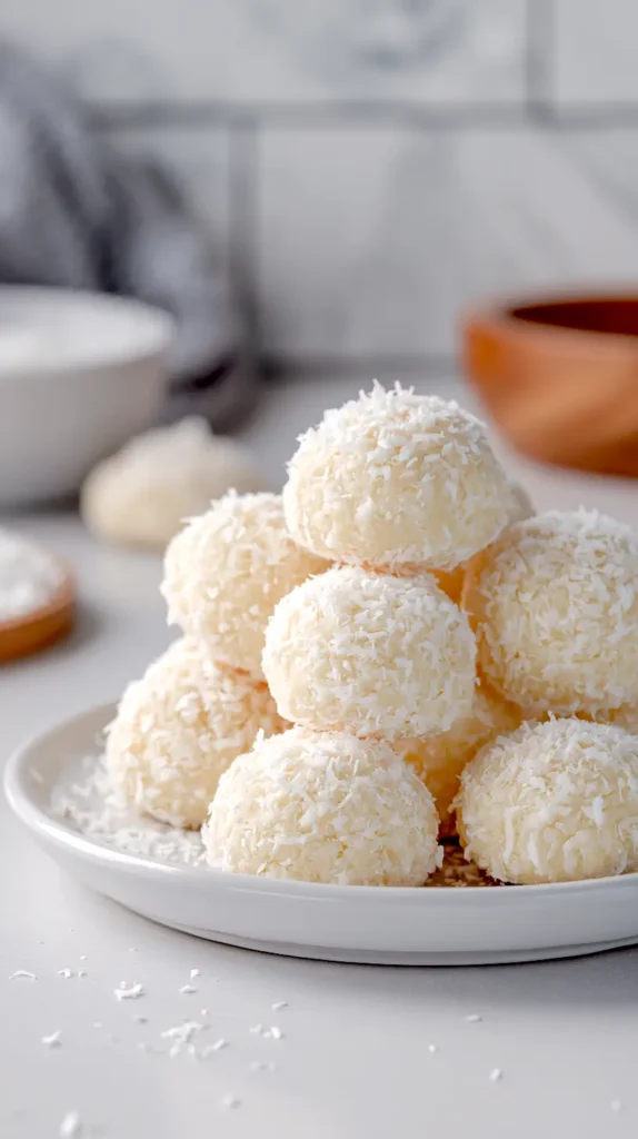 coconut snowball cookies