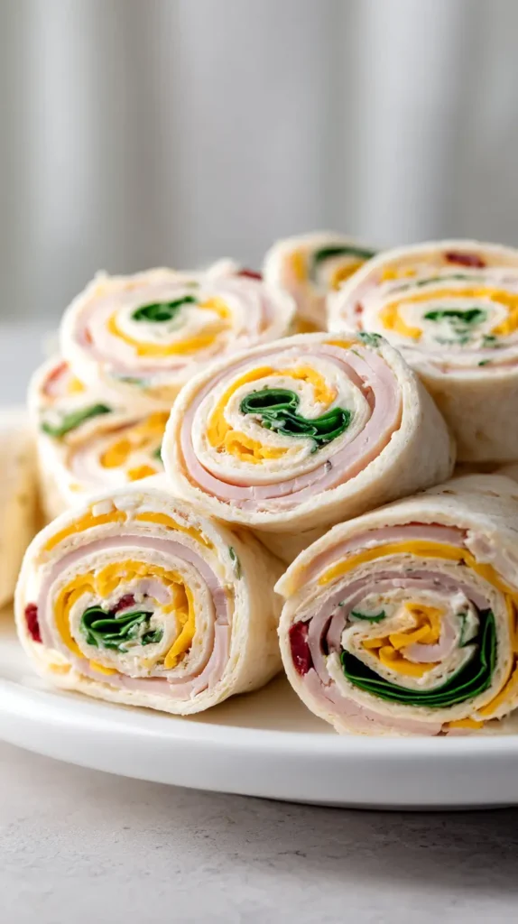 classic pinwheel sandwiches