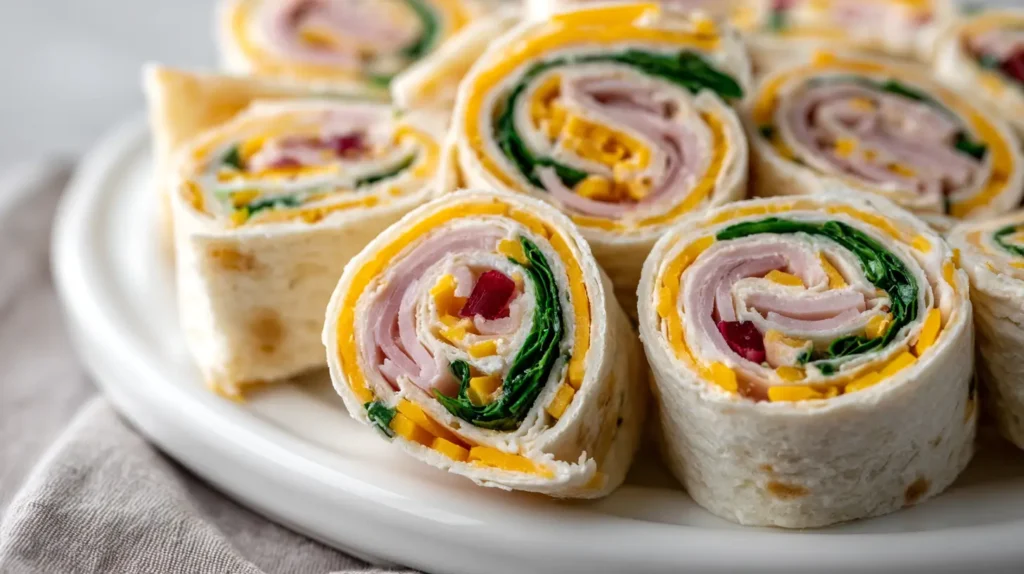 classic pinwheel sandwiches