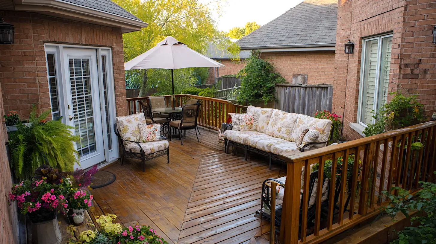 backyard deck ideas