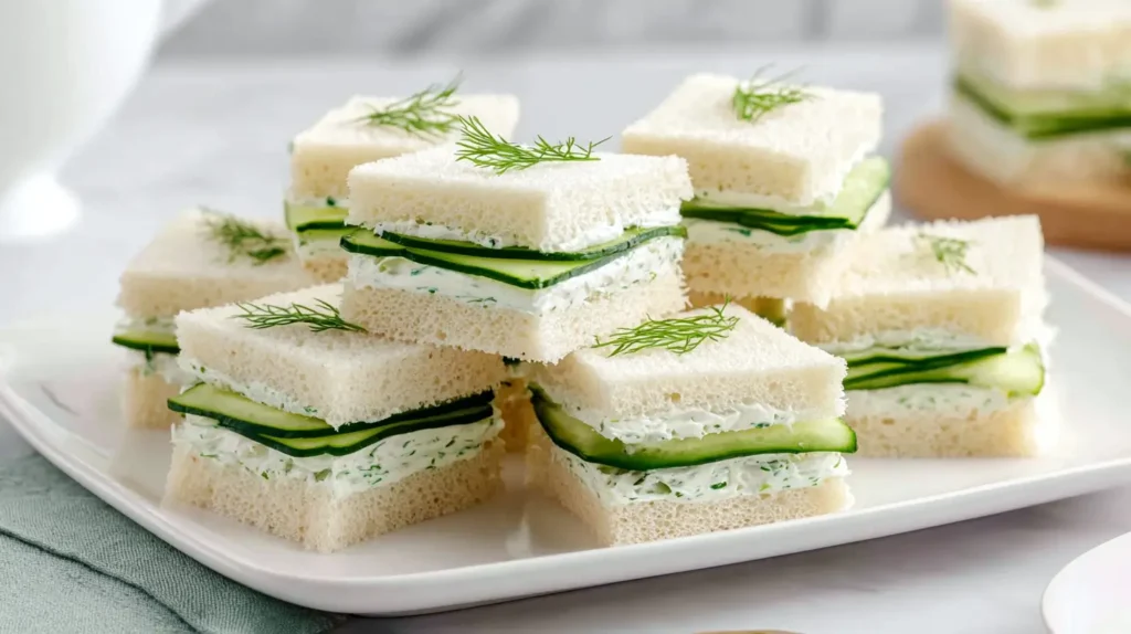 cucumber sandwiches