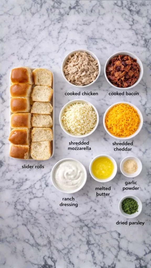 ingredients with labels