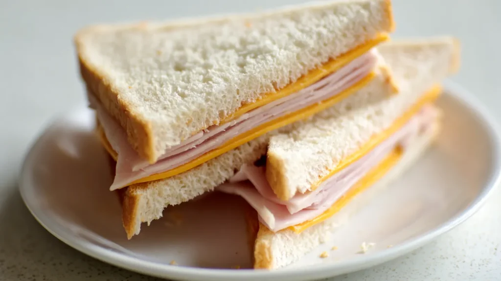 ham and cheese sandwich