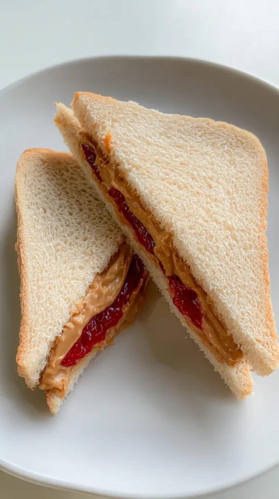 peanut butter and jelly sandwich 