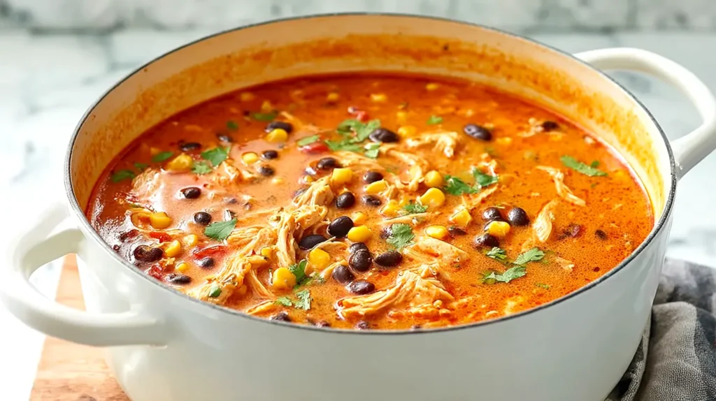 chicken enchilada soup