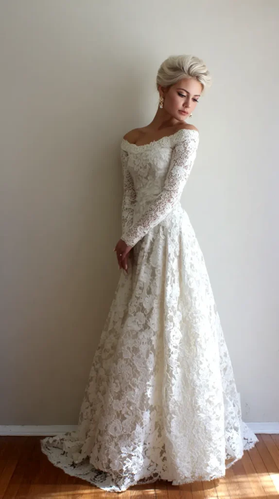 simple white gown, bride