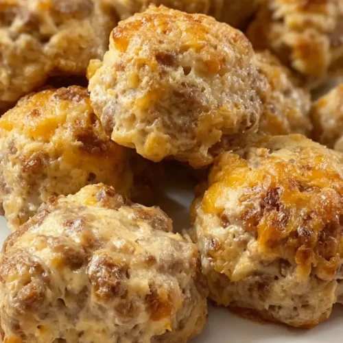 sausage balls, pepper jack cheese