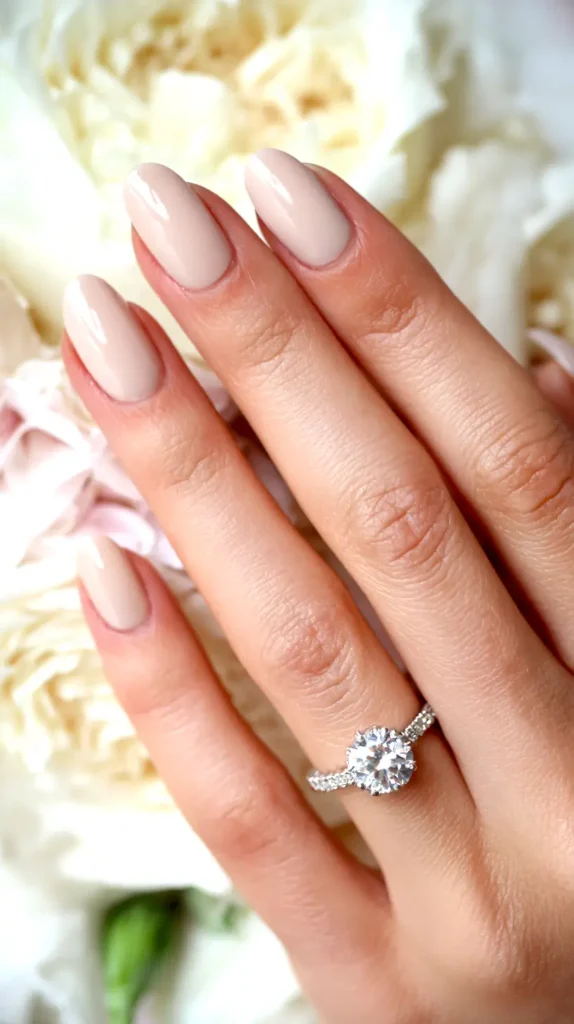wedding nails for bride