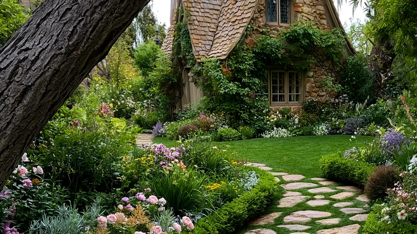 charming cottage garden