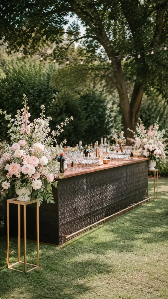 outdoor garden bar
